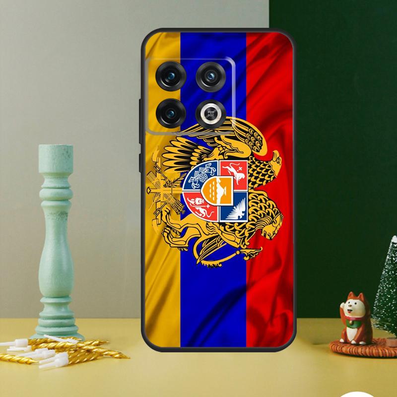 Герб Армении Флаг Чехол для телефона Для OnePlus 13 12 11 13R 12R 10R 9 10 Pro 8T 9RT 10T Nord 4 CE 2 3 Lite N20 N30