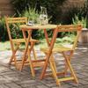 VidaXL 3-Piece Bistro Set Solid Acacia Wood 4105500