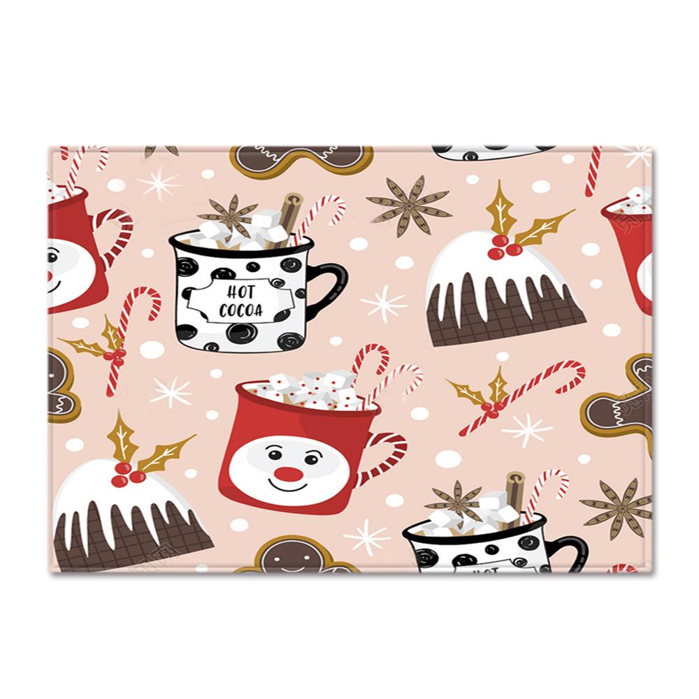 Textured Large Carpet Feather Wind Bedroom Floor Mat