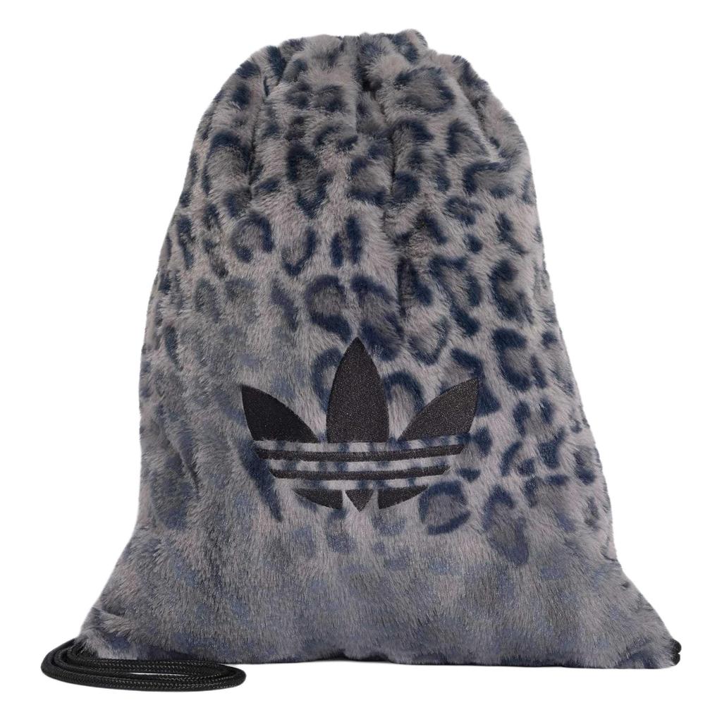 Women's Bag Adidas Originals Backpacks Leopard Print Gray