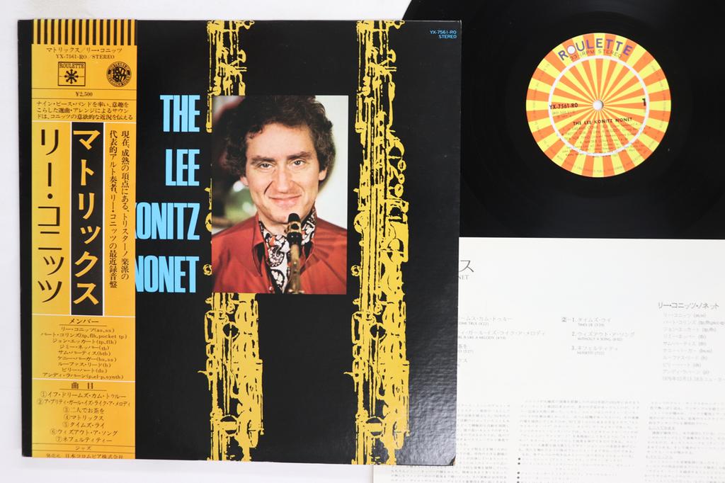 Виниловая пластинка LEE KONITZ Lee Konitz Nonet YX7561RO ROULETTE 1977 Япония Obi Джаз Б/у