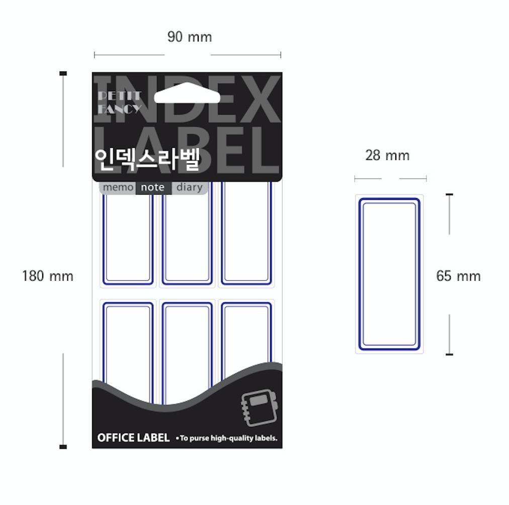Petit Fancy Наклейки для этикеток (по 10 шт. каждая) Указательная этикетка / Этикетка категории / Офисная этикетка / Наклейки для тегов / Инструменты для маркировки / Метка для указателя — 48 вариантов