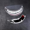 Evil Teeth Motorcycle Helmet & Car Sticker - Dark Body Decoration