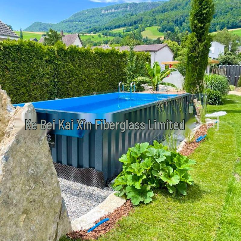 Home Villa Fiberglass Spa & Swimming Pool Container