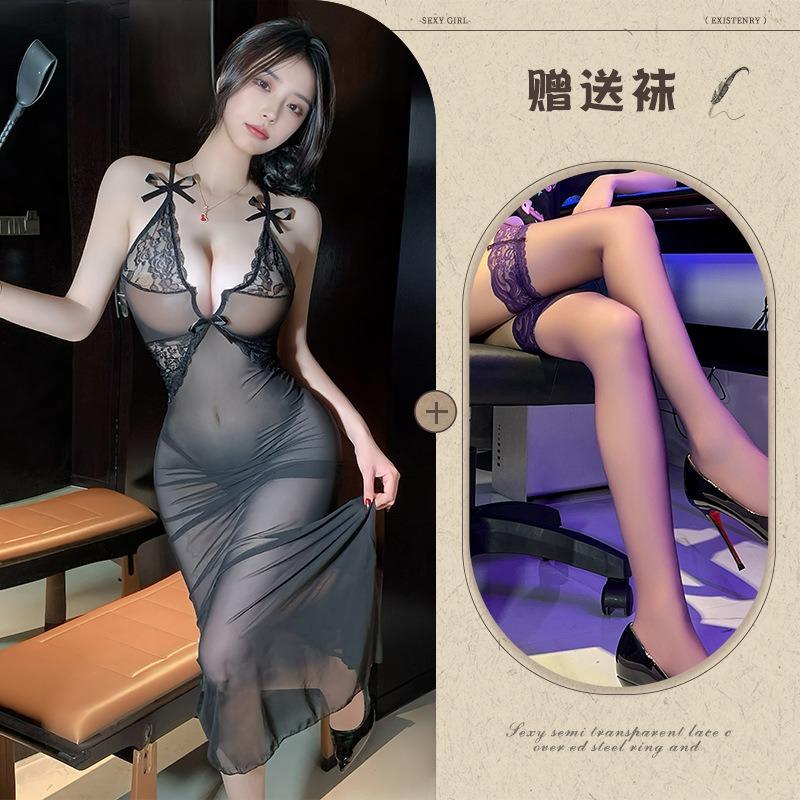 Эротическое нижнее белье, сексуальное платье с перспективой, подтяжки с глубоким V-образным вырезом и открытой грудью, флирт, соблазнение, чистая страсть