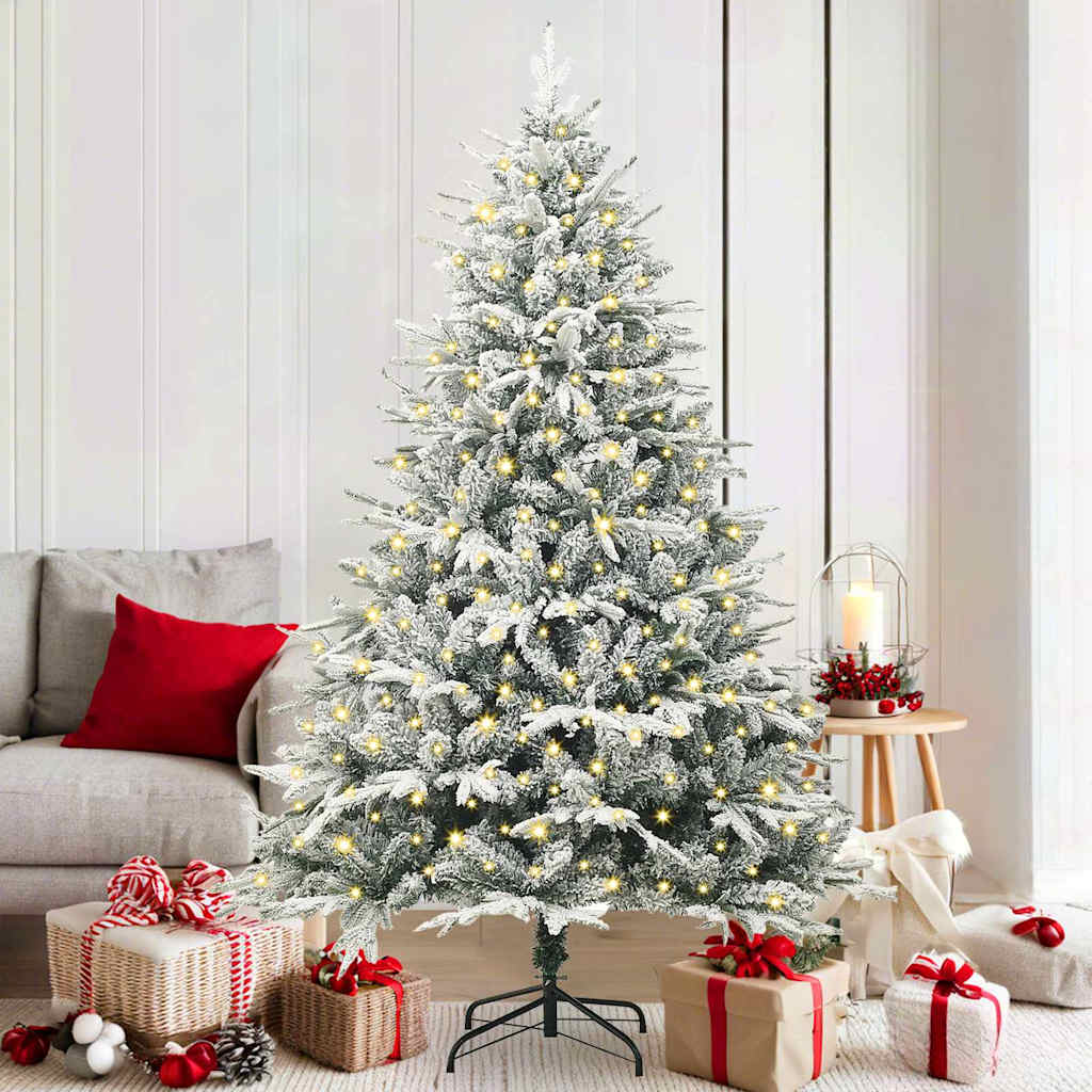 Artificial Pre lit Christmas Tree Green 180 cm