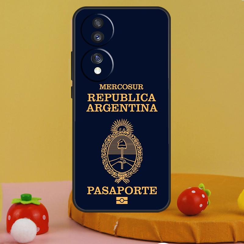Чехол Флаг Аргентины для Honor 200 Pro X9a X9c X8a X7a X6a X7 X8 X9 X8b X9b 50 70 90 Magic 5 6 Lite
