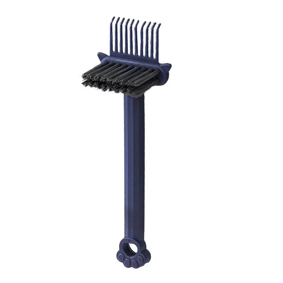 1/2/3/4 шт. Очиститель для волос с ручкой в виде кошачьей лапки Двусторонняя массажная расческа с воздушной подушкой Инструмент для чистки Портативный для дома, путешествий, салона Инструмент для удаления волос с расчески