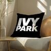 Логотип Ivy Park-P Наволочка Шелковистая элегантная Комфорт Диван-кровать Невидимая молния Пляжная наволочка