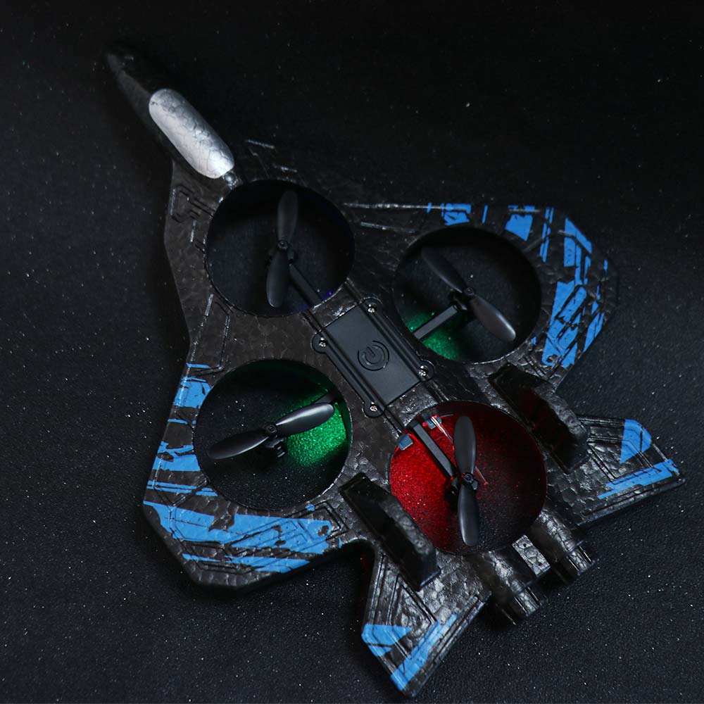 Игрушка-вертолет из пенопласта EPP с четырьмя двигателями, перезаряжаемый, радиоуправляемый, хобби, реактивный самолет, взаимодействие родитель-ребенок