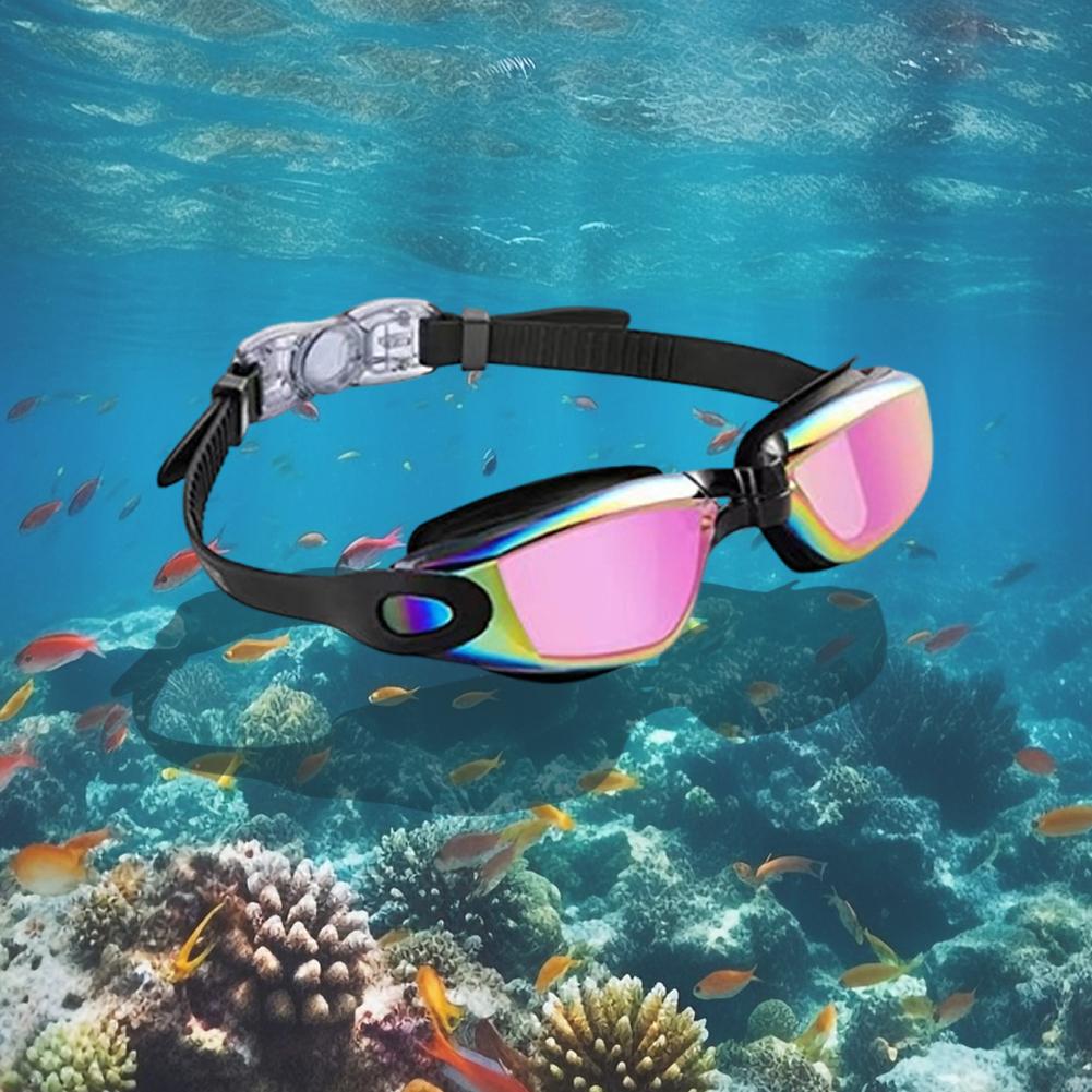 Adults Swim Goggles Anti Fog Swimming Goggles Waterproof UV Protection Swimming Goggles Swim Sports Eyewear for Swim Training