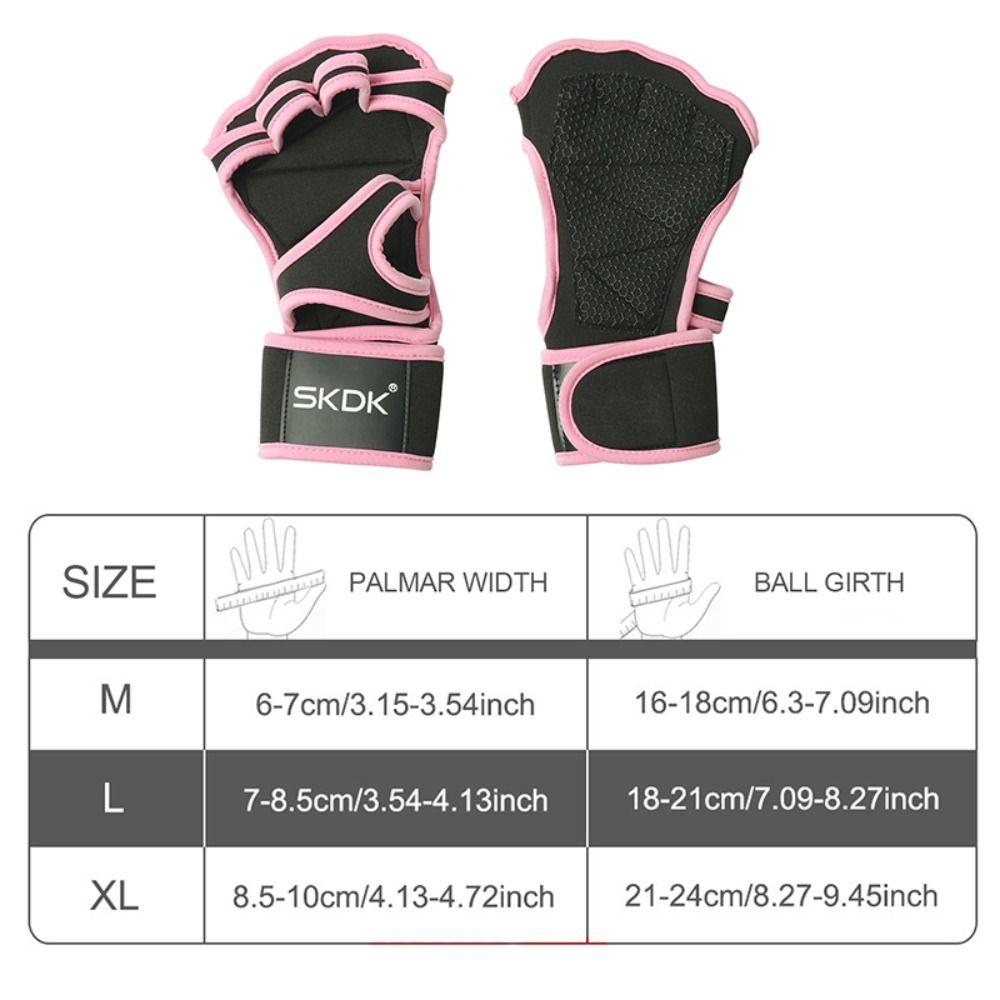 Silicone Weight Lifting Gloves Anti-Slip Fitness Gloves High Quality Sports Gear  Powerlifting