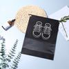 5Pcs Shoe Bags Printing Portable Drawstring Dust-proof Waterproof Storage Multi-Function Non-Woven Fabric