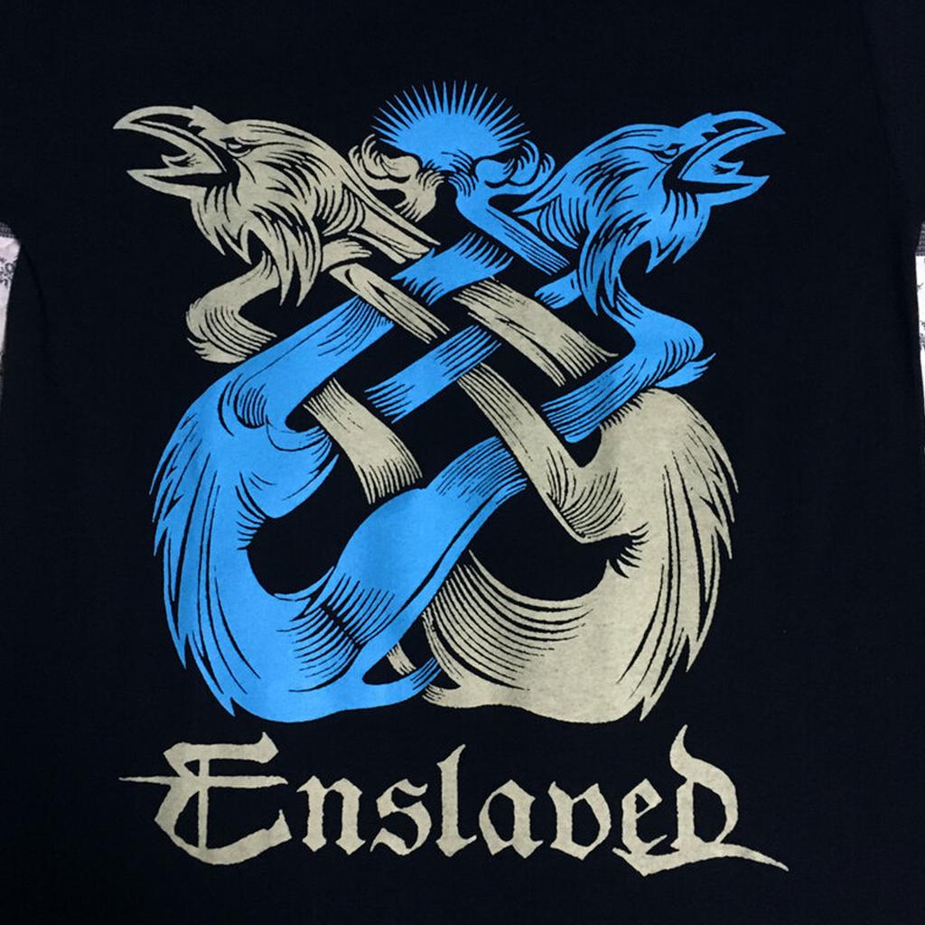 vtg Enslaved band black T-shirt Unisex tee All sizes S-5Xl XX866