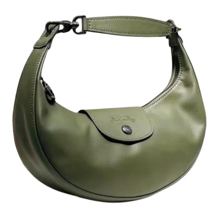 Longchamp Le Pliage Xtra Сумка на плечо из кожи с логотипом Маленькая женская сумка на плечо Кедр 10316987549