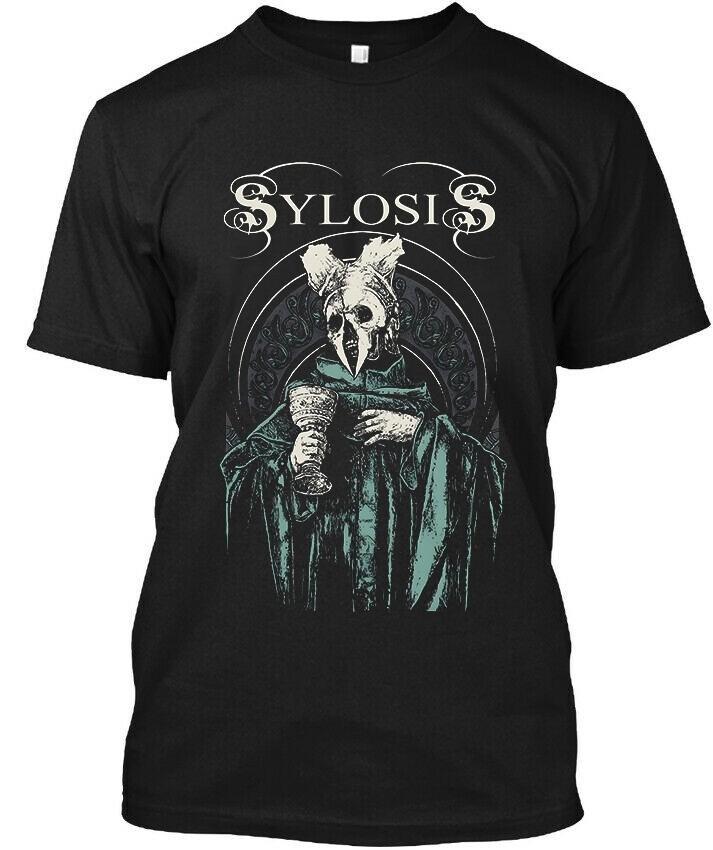 Горячая Новая Sylosis Мелодичный Дэт-Метал Рок-Группа Черная S до 5XL Футболка ZL495 Унисекс Футболка