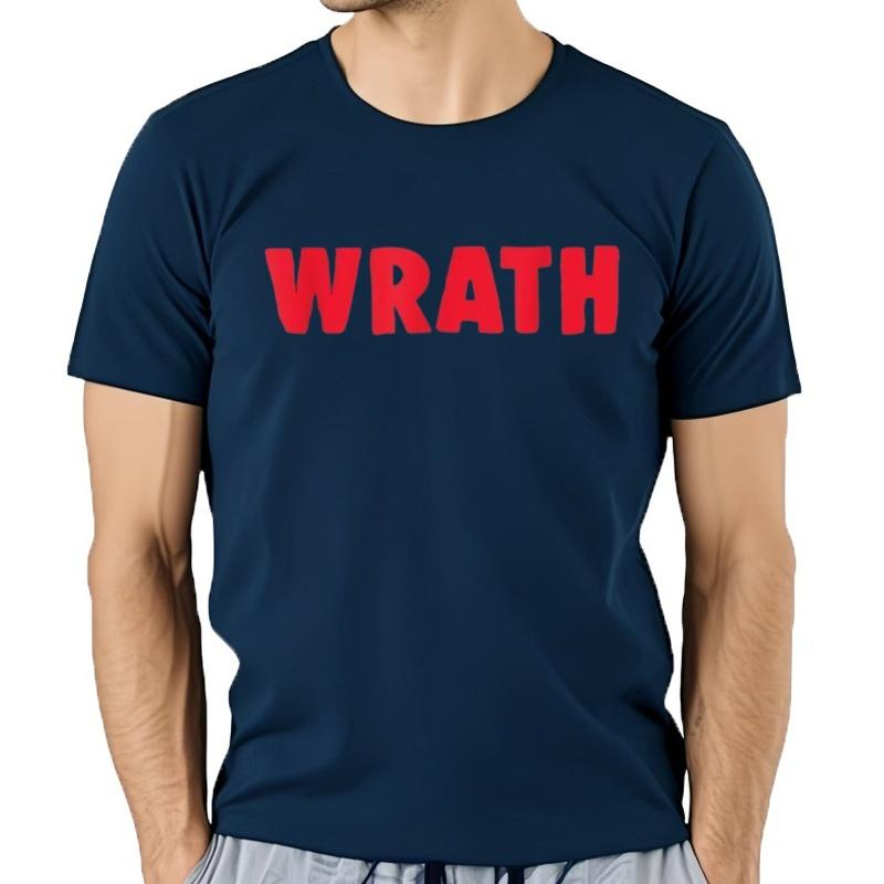 New Christian Halloween Seven Deadly Sins Wrath Unisex Funny Tshirt Usa Tee