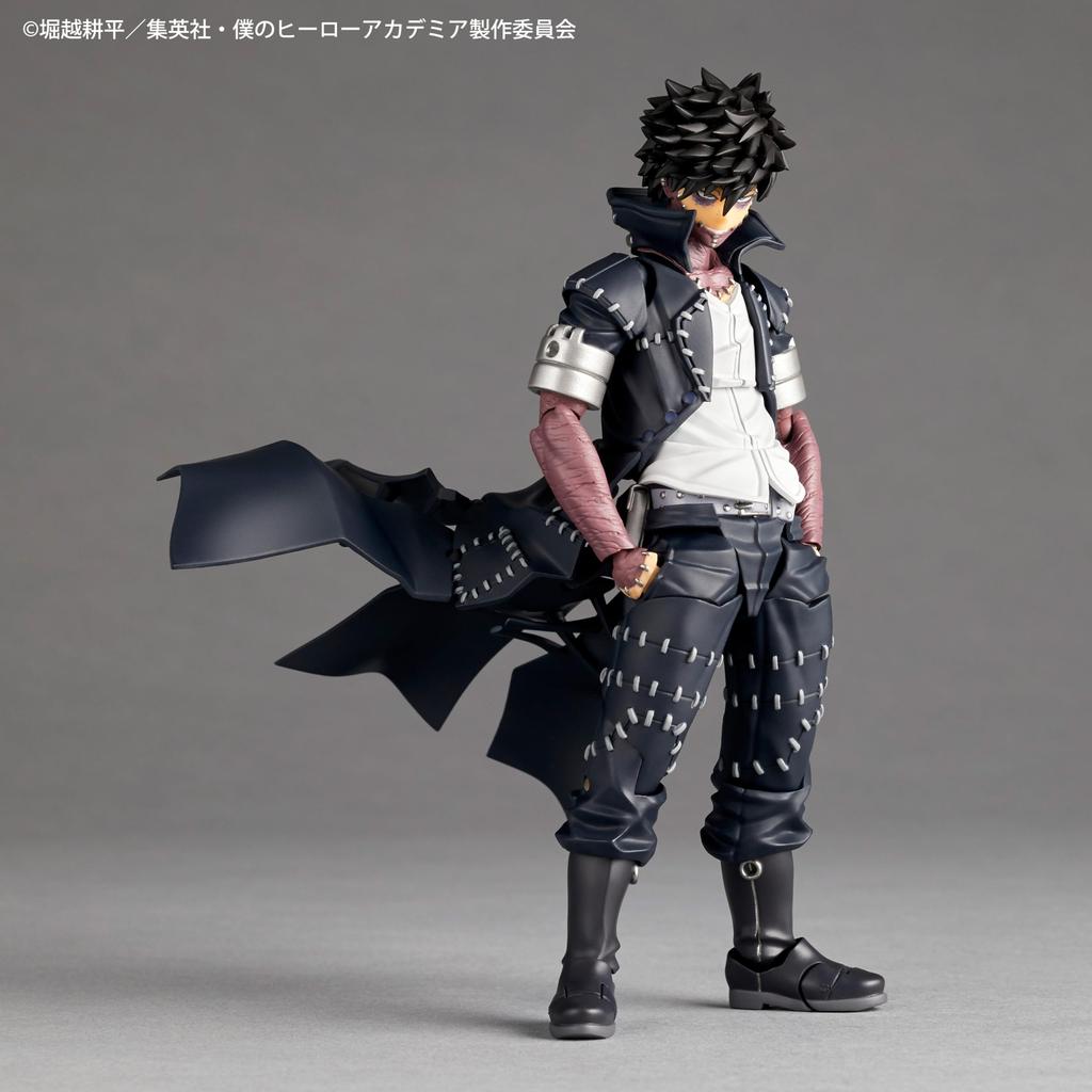 Kaiyodo Revoltech Amazing Yamaguchi My Hero Academia Dabi Высота 125 мм, окрашенная подвижная фигурка, приблизительная. ПВХ и АБС без масштаба