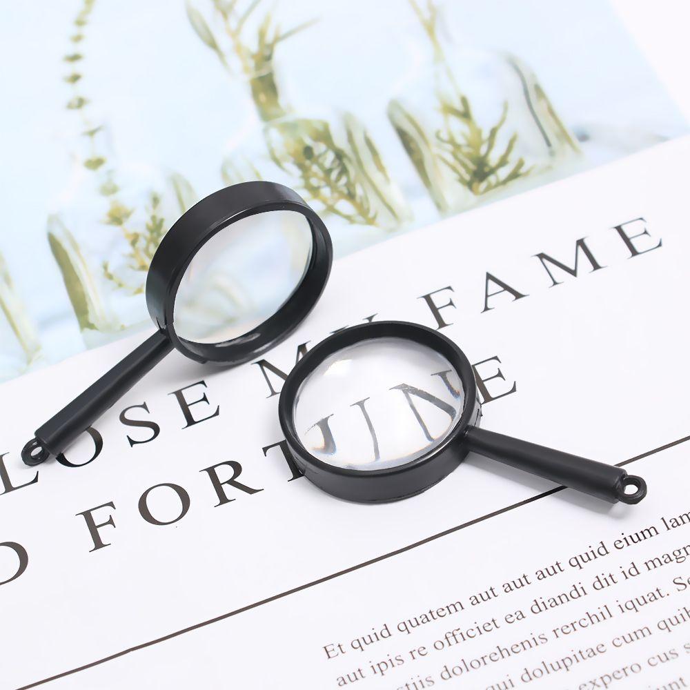 1/5/10 шт. Рождественский подарок Зритель насекомых 25 мм Линза для чтения 5-кратное увеличение Ювелирная лупа Ручной увеличитель