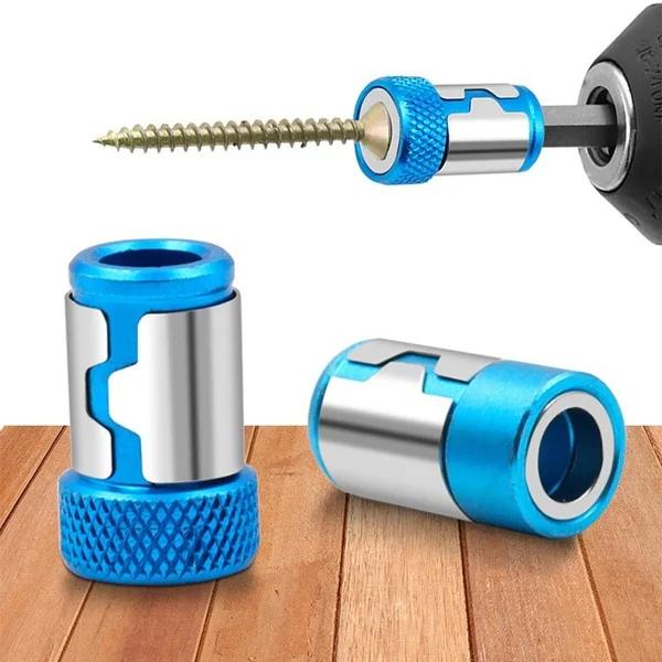 1PCSUniversal Magnetic Ring Alloy Magnetic Ring Screwdriver Bits Anti-corrosion Strong Magnetizer Drill Bit Magnetic Ring