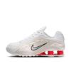 W Shox R4 War3565 103Wht Wht