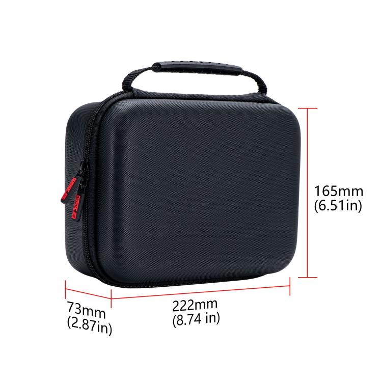 For DJI Osmo Pocket 4P STARTRC Portable Carrying Case Molded All-round Set Storage Bag (Black)