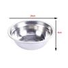 Food Grade Rice Bowl Stainless Steel Soup Dish New Salad Mixer Basin  Kitchen Cooking Tools