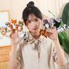 Jungle Animals Hand Puppet Plush Toy Cartoon Animal Finger Puppet Role Play Tell Story Cloth Doll Educational Toys for Children