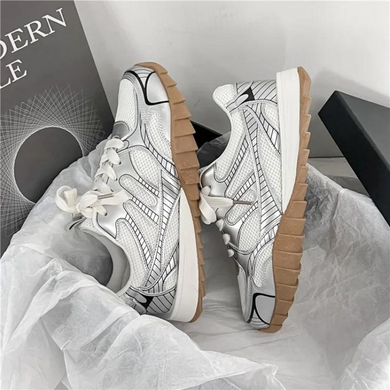 Women Sneakers Summer Platform Leather Waterproof Casual Shoes for Woman Lightweight Breathable Flats Non-slip Shoes