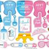 Реквизит для фотосессии на вечеринке по определению пола: Набор детских усов