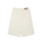 Gyeong Double Knee Skirt_Ivory