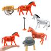Funny Electric Horse Model Plastic Simulation Toys Horse Circling Toy Children Early Learning Tool