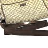 GUCCI 233052 Logo Leather Plate Crossbody Messenger Bag Shoulder Bag