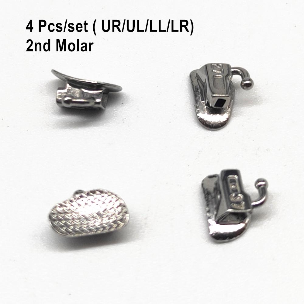 Стоматологическая ортодонтическая буккальная трубка с одним слотом Sgl Tubes MBT/ROTH 022 Неконв. тип, сетчатая основа, ортопедический материал для стоматолога