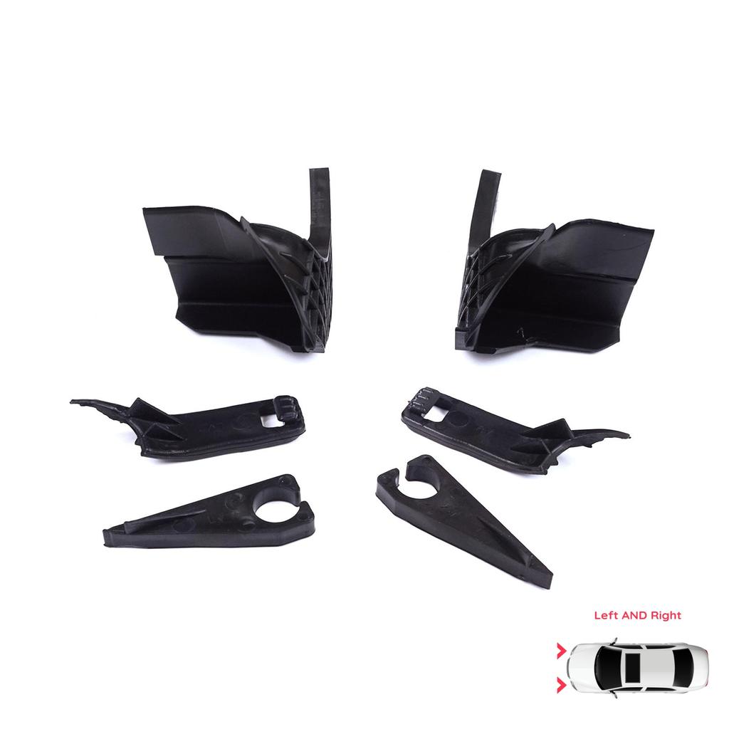 EHL571 Комплект кронштейнов для ремонта держателя фары, правая левая сторона для Ford Transit Tourneo Custom MK1 V362 2012-2018