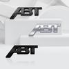 sdbn7 Zinc Alloy Carbon Fibre ABT Sports Badge Car Body Trunk Emblem 3D Grille Decal Sticker For SEAT SKODA TTRS A4 A5 Q3 Golf Passat