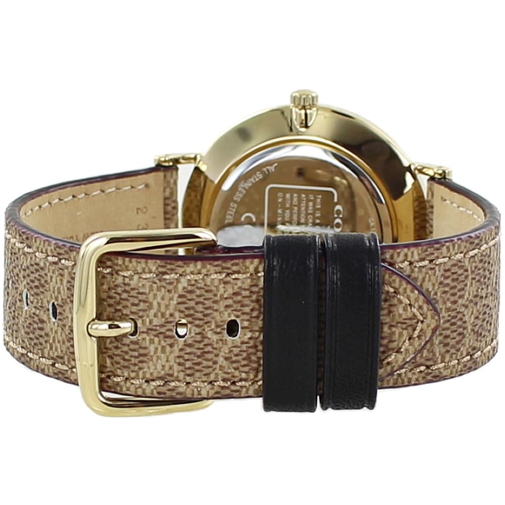 Пара часов Ящик для хранения часов Пара часов Кожаные часы Черный Коричневый 1460255014504086 [Coach] Мужские Женские [Товар]