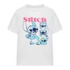 Женская футболка Lilo And Stitch 100 Kisses, размеры S-2XL, Белый