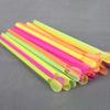 50/100Pcs Spoon Straw for Smoothie, 2 in 1 Disposable Straw with Spoon, Plastic Slush Straw for Milkshake Bubble Tea