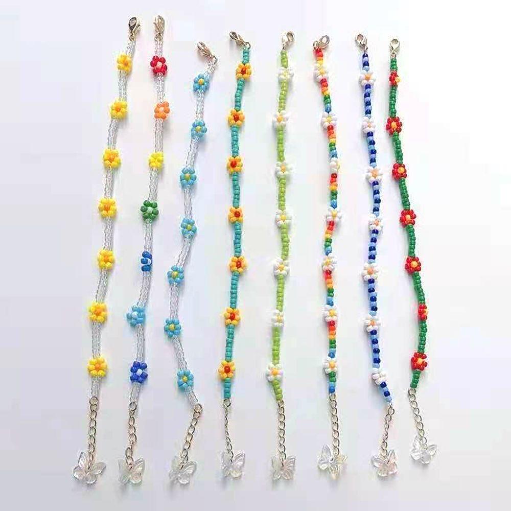 Подарок отпуск прекрасное ожерелье на ключицу женское ожерелье цветы бисерное ожерелье богемия чокер