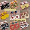 Retro Hong Kong Style Red Polka Dot Earrings: Playful & Elegant Dopamine Boost