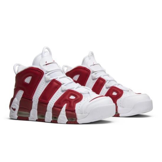 Nike Air More Uptempo White Red 414962-100