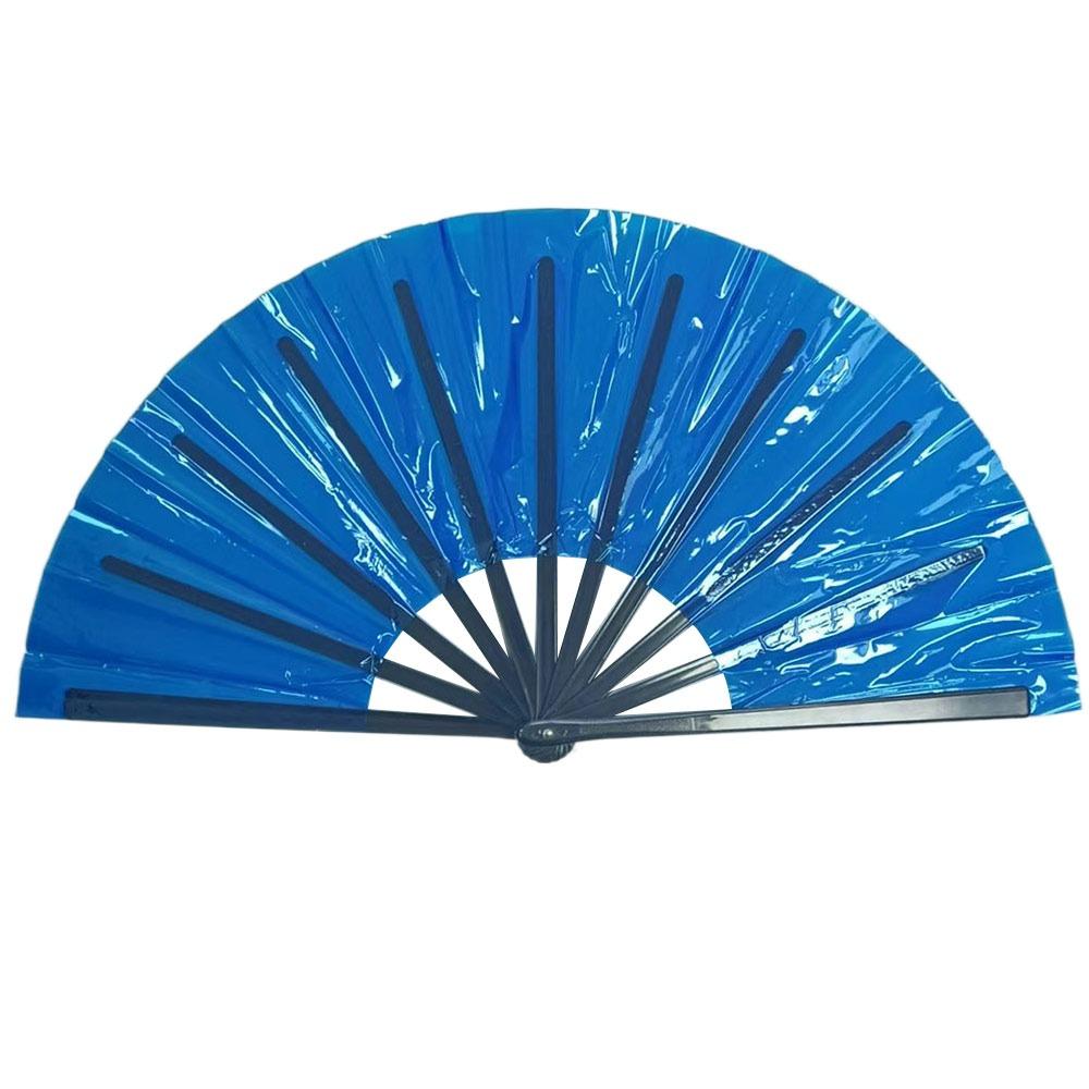 Lightweight Holographic Folding Fan Holographic Effect Dance Performance Props Cosplay