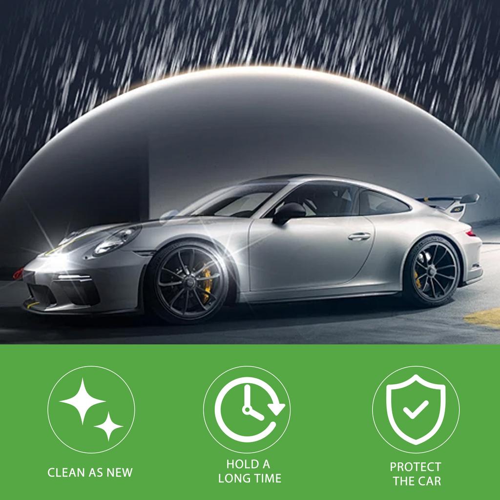Automobile Glass Oil Cleaner Dissolves Grease Scale On The Glass Surface Refurbish Glass Stains Impurities Water Stain Cleaner