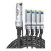 SAMZHE Медный кабель прямого подключения 40G QSFP+ к 4x10G SFP+ (Breakout Cable)
