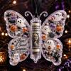 Acrylic Butterfly Cash Holder Ornament Christmas Gift Family Friends Kids Decorative Money Clip
