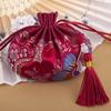 Retro Pattern Jewelry Storage Bag Jewelry Packaging Chinese Style Sachet  Bedroom Decoration