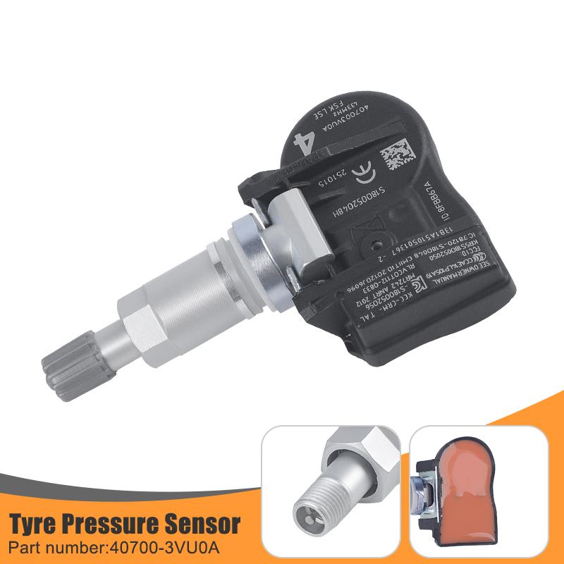 TPMS Tire Pressure Monitor Sensor for Nissan Juke Qashqai II X-Trail T32 Rogue Altima Infiniti QX50 40700-3VU0A 407003VU0B