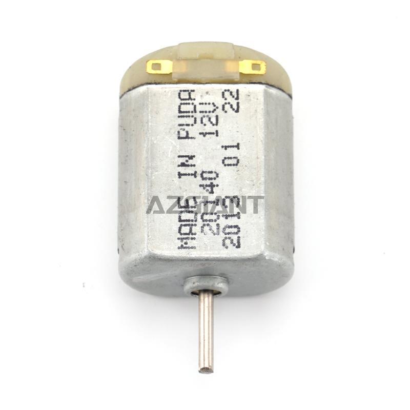 2/5/10 шт. DC 12V Мотор замка двери автомобиля Игрушки для DIY Электрический металлический двигатель Общая длина 46,1 мм Диаметр вала 10,8 мм 2 мм Круглая ось