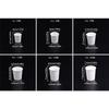 200Pcs 30/60/120/200ml Tasting Cup Thickened Paper Cup Set Disposable Paper Cup  Party Supplies